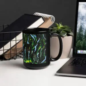 Verdant Lightning Mug - 15 oz