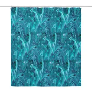 Arctic Currents Shower curtain